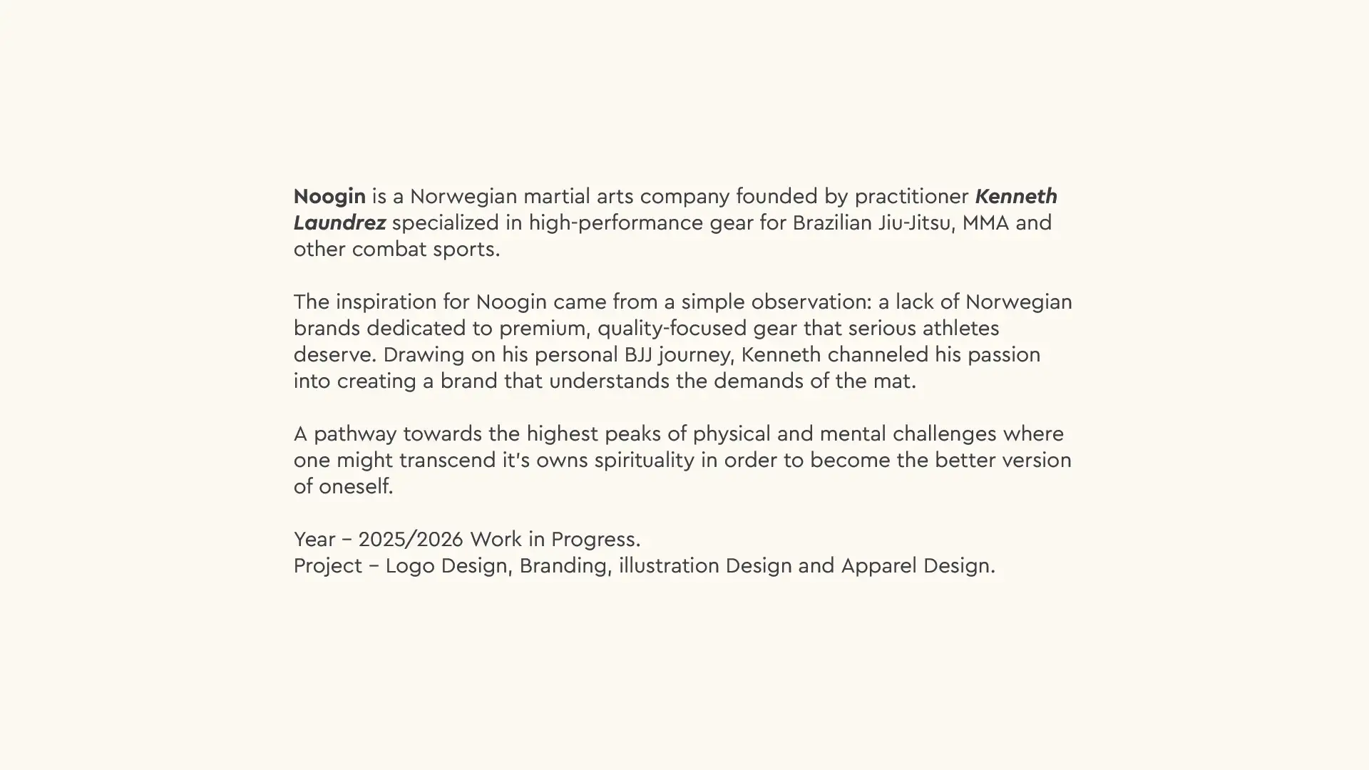 The Noogin Brand project artwork